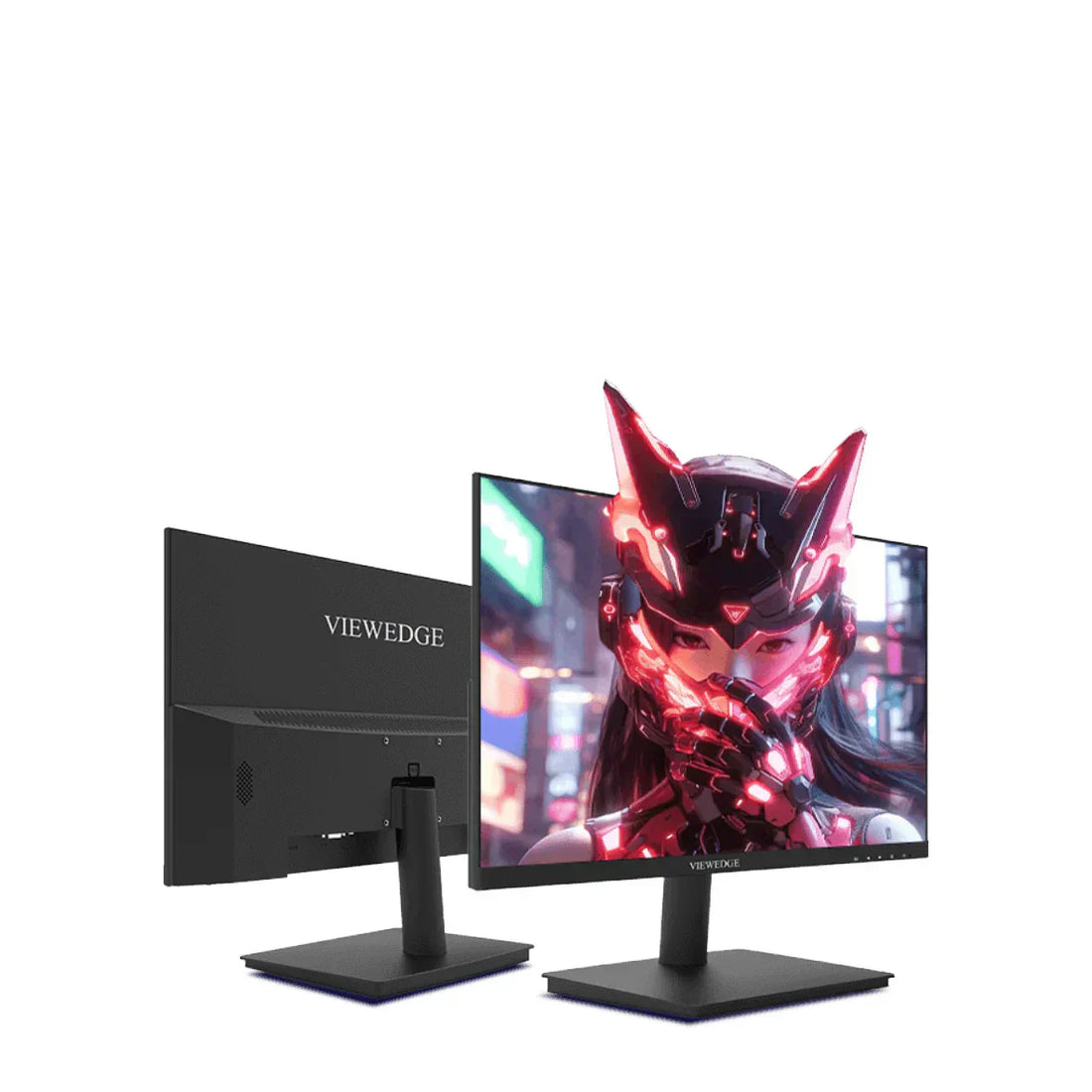 Front and Back of the Monitor