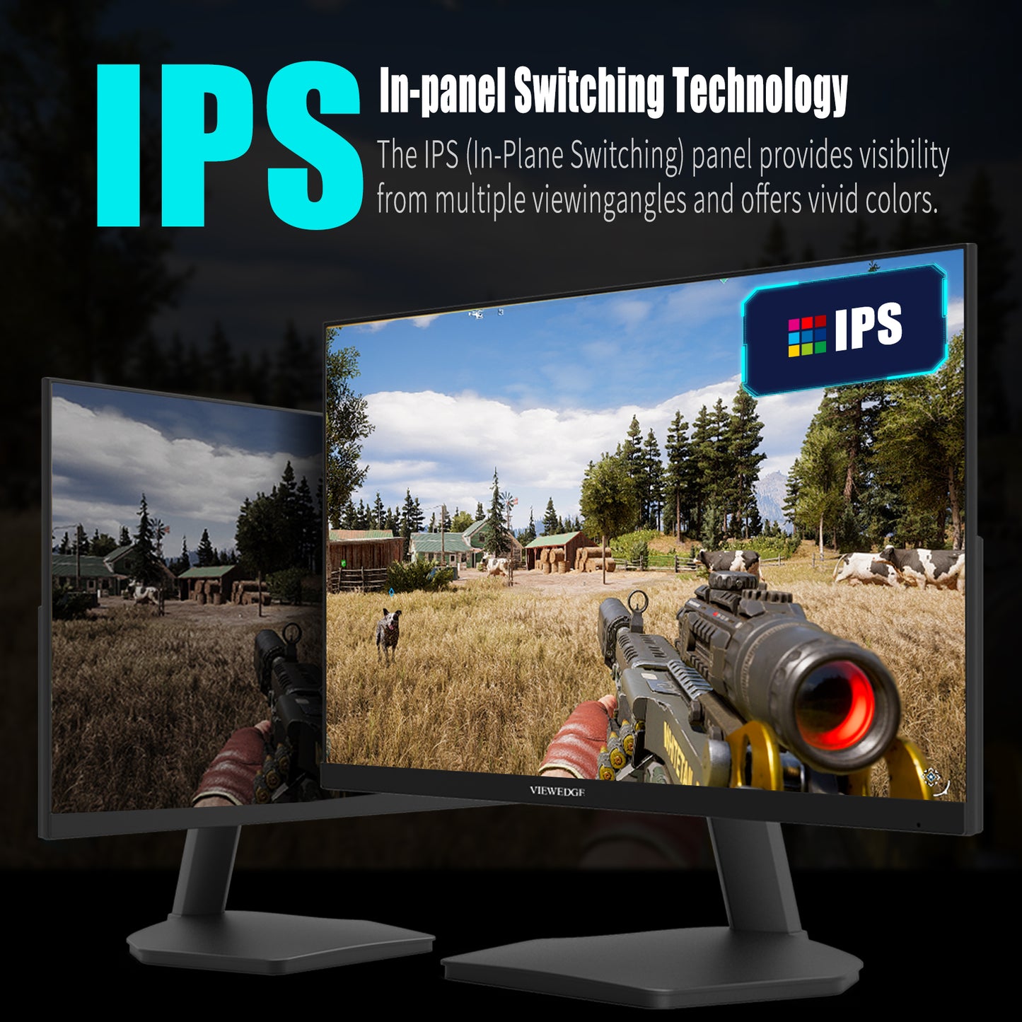 CS2412 - 24 Inch Cpmputer Monitor FHD 144hz