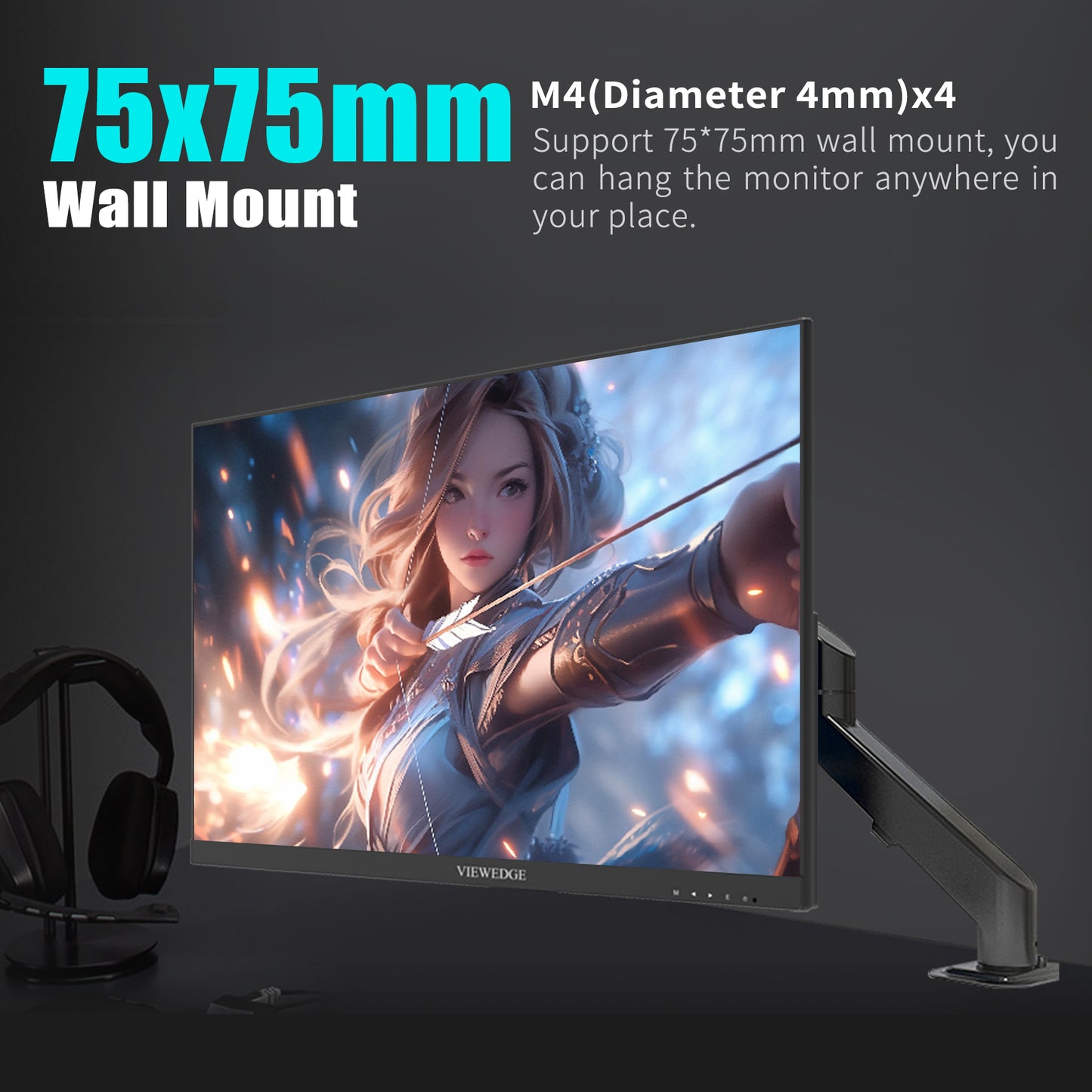 CS24FKUS - 24 Inch Cpmputer Monitor FHD 180hz