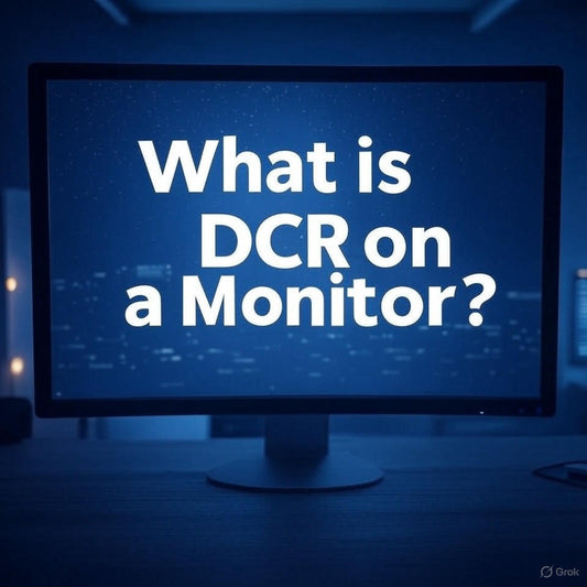 What is DCR on a Monitor?