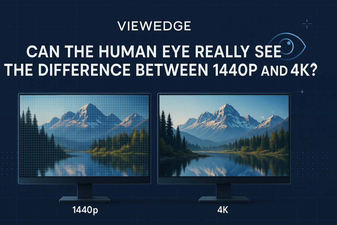 Can the Human Eye Really See the Difference Between 1440p and 4K?