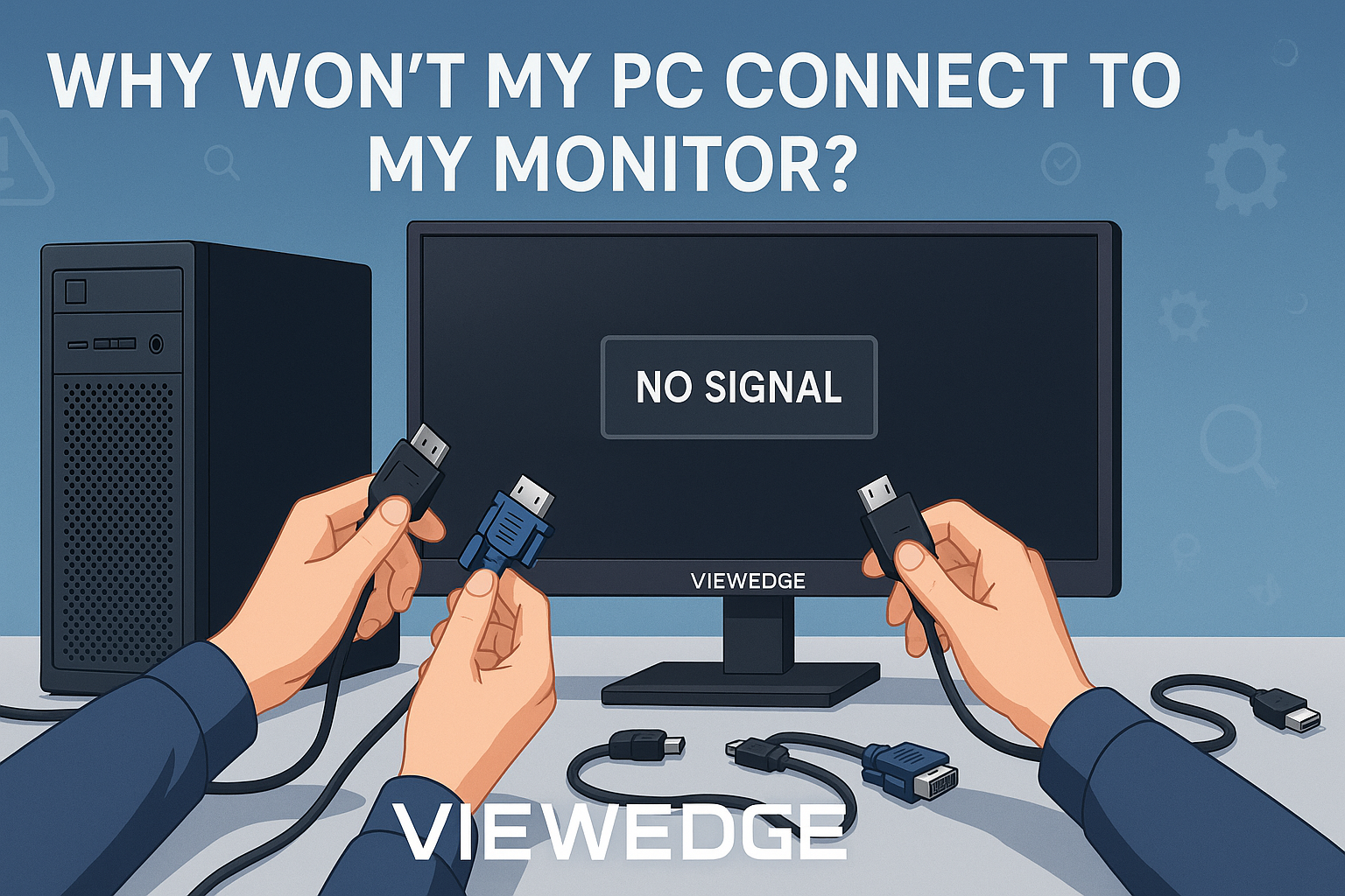 Why Won’t My PC Connect to My Monitor? Viewedge monitor