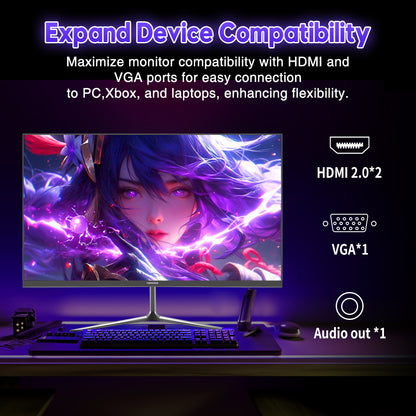 CS2412 - 24 Inch Cpmputer Monitor FHD 144hz