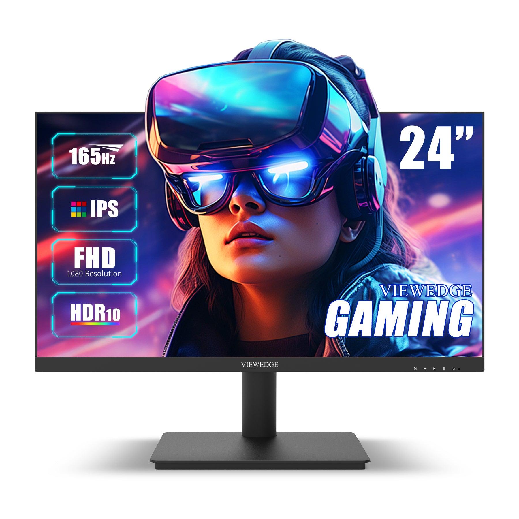 Viewedge CS24FK - 24 Inch Gaming Monitor 1080P IPS 165hz with HDR