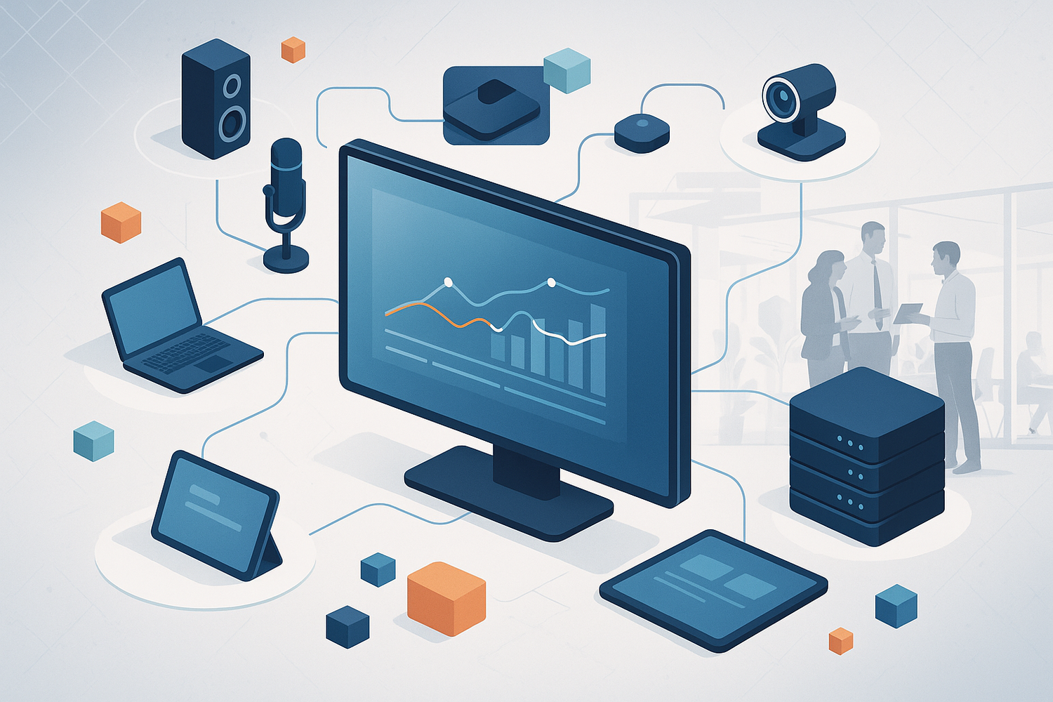 Beyond displays, Viewedge integrates seamlessly with leading audio, computing, and collaboration platforms. This modular approach ensures adaptability for future needs while reducing complexity and operational costs. Businesses benefit from a complete solution that empowers effective communication, creativity, and innovation.